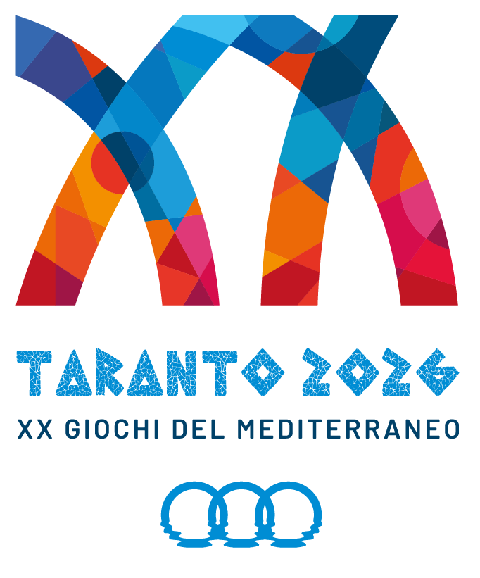 Logo Giochi del Mediterraneo Taranto 2026