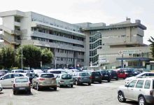 Presidio Ospedaliero Camberlingo di Francavilla Fontana, ingresso della struttura sanitaria