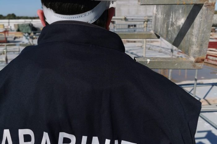 Parto i controlli dei Carabinieri a San Giorgio Ionico: maxi sanzione a un imprenditorie
