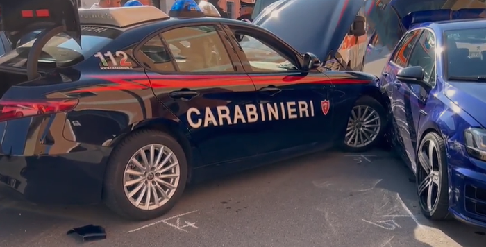 Binetto, feriti due carabinieri