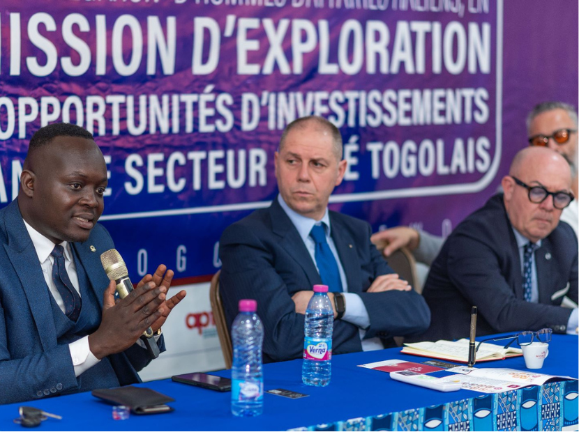 L'imprenditore puliese Pino Fumarola è diventato un personaggio noto nel Togo per le sue attività