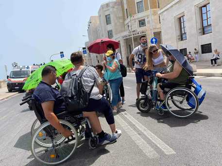 Proteste in Regione: sette disabili a processo