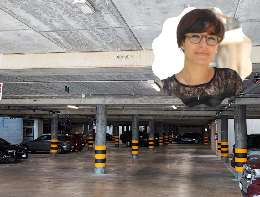 Tariffe del Parcheggio Orti del Duca senza aspettare collaudo e Gara d'Appalto (nella foto in piccolo l'Assessora Nunzia Convertini)