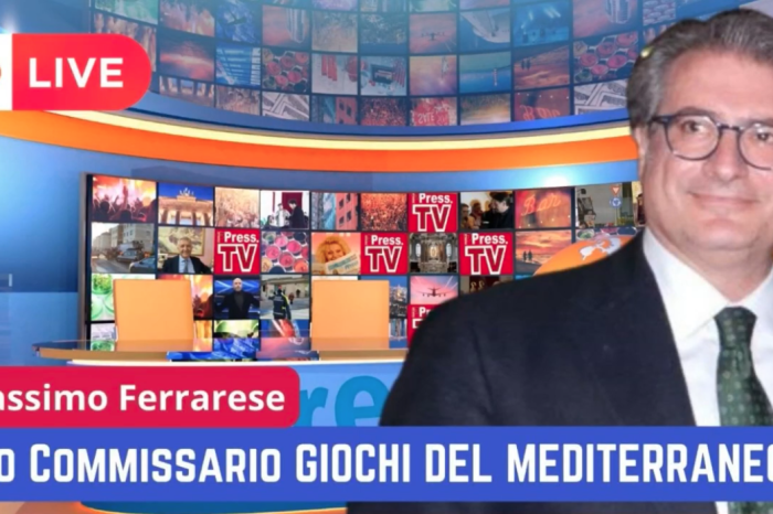 Massimo Ferrarese, neo Commissario Giochi del Mediterraneo