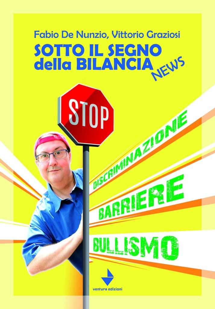 Fabio De Nunzio conosciuto come il buon Fabio di Striscia la Notizia, oggi autore di libri contro il bullismo