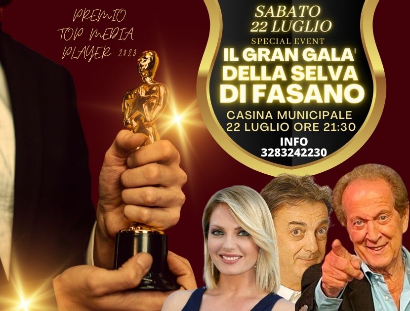 GRAN GALA' ESTATE 2023 TOP MEDIA PLAYER