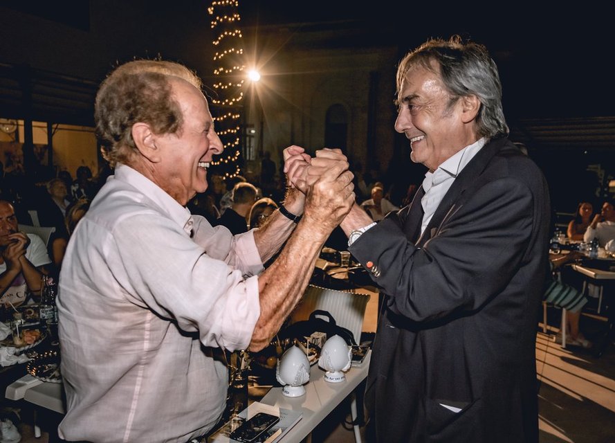 Memo Remigi e Gianni Ciardo, il connubio vincente del Gran Galà della Casina Municipale unitamente a Manila Nazzaro