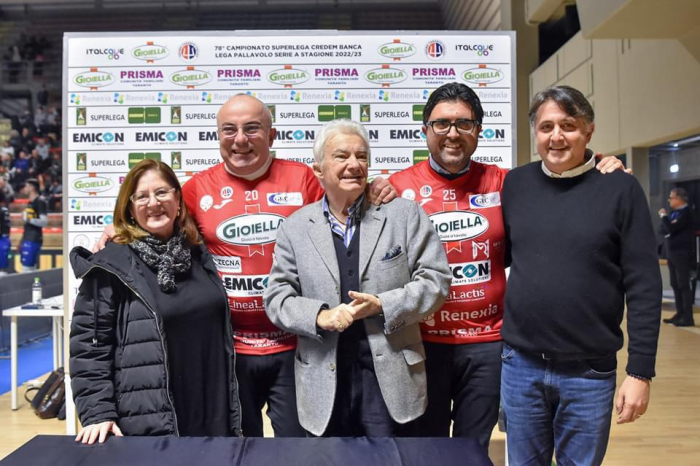 La Fondazione Taranto 25 si conferma sponsor ufficiale della Prisma Volley