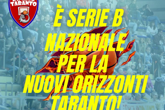 La Nuovi Orizzonti Taranto sarà in Serie B Nazionale!