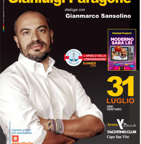 Taranto - Gianluigi Paragone allo Yachting Club