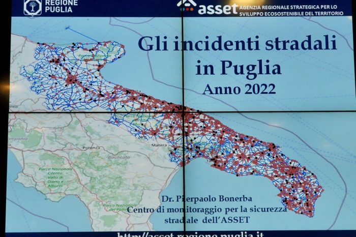 Incidenti stradali in Puglia: un trend allarmante secondo il report di Asset