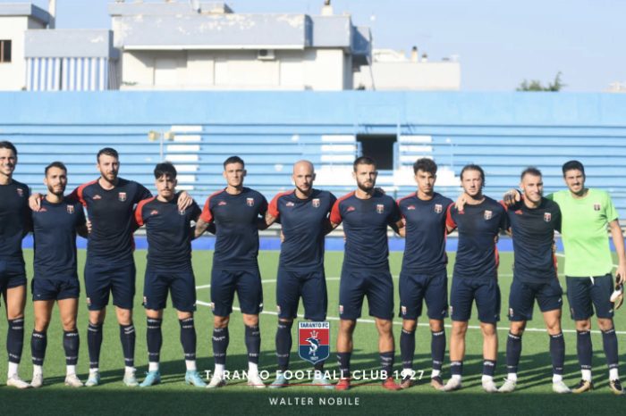 Taranto FC - Esiti amichevole a Fasano
