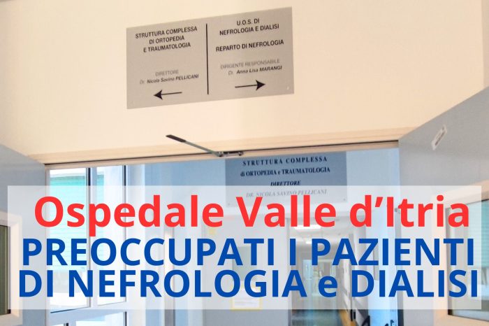 Emergenza Nefrologia: Ospedale Martina Franca al collasso. E' la fine?