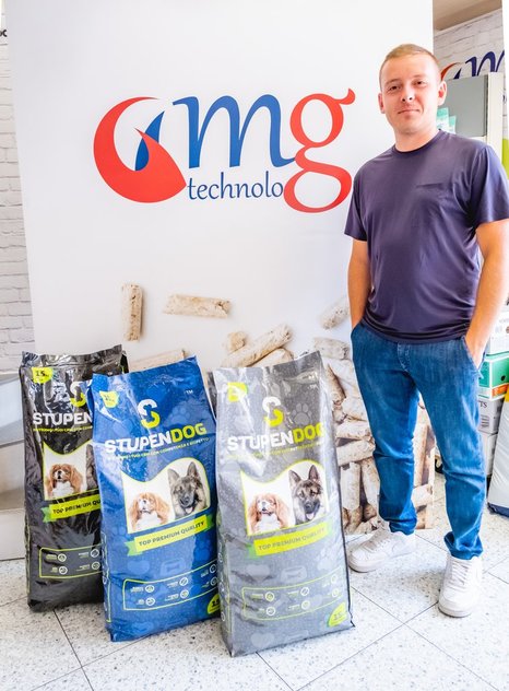 StupenDog: L'Innovazione nell'alimentazione canina firmata da Matteo Gallo e MG Technology
