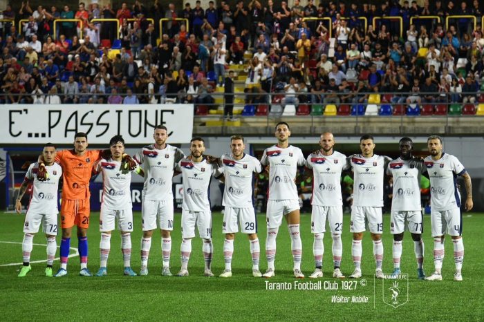Taranto Fc - Di nuovo a Picerno in Coppa Italia