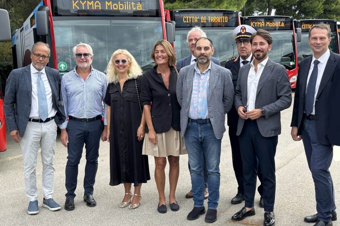 56 nuovi autobus ibridi Mercedes "Citaro" per Kyma Mobilità a Taranto