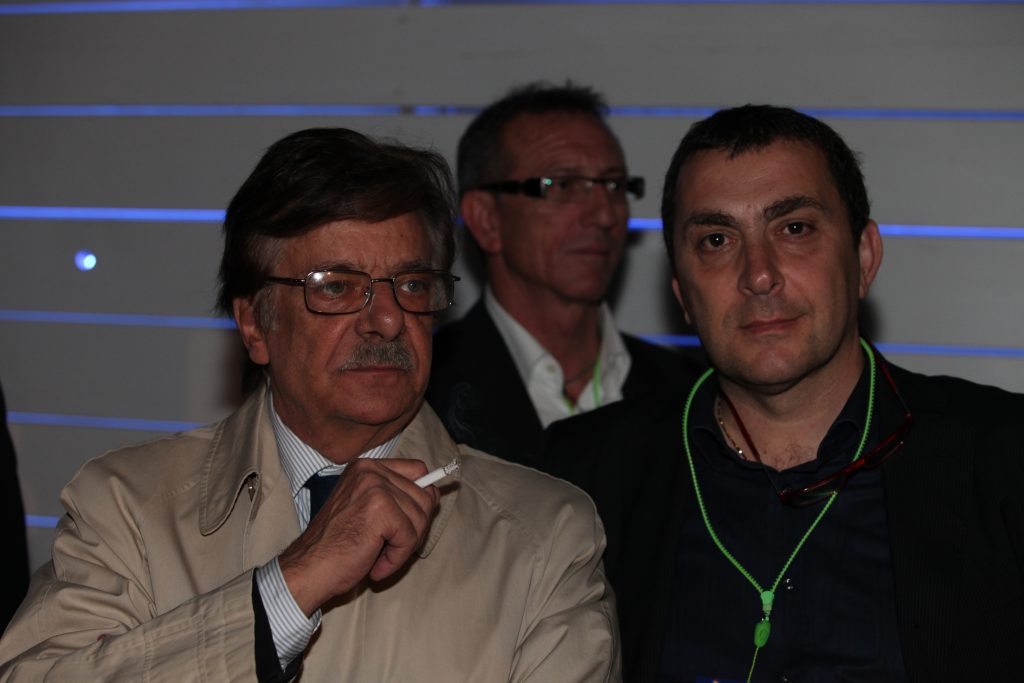 Giancarlo Giannini con Antonio Rubino