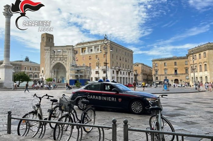 Arrestato presunto ladro di biciclette a Lecce grazie alle videocamere di sorveglianza