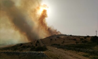 Incendi, giornata critica a Minervino Murge
