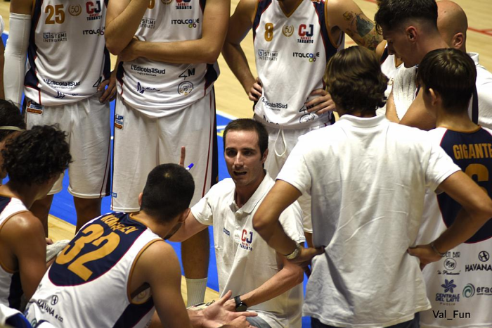 Janus Fabriano-CJ Basket Taranto - Intervista coach Mario Cottignoli