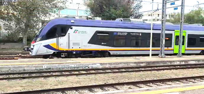 A Martina Franca i treni diventano elettrici