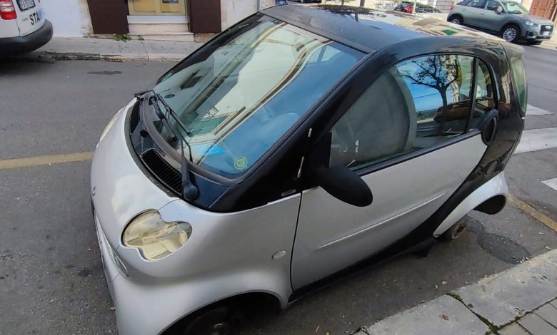 Furto ruote Smart Martina Franca: un crimine inaudito ha turbato la comunità di Martina Franca.