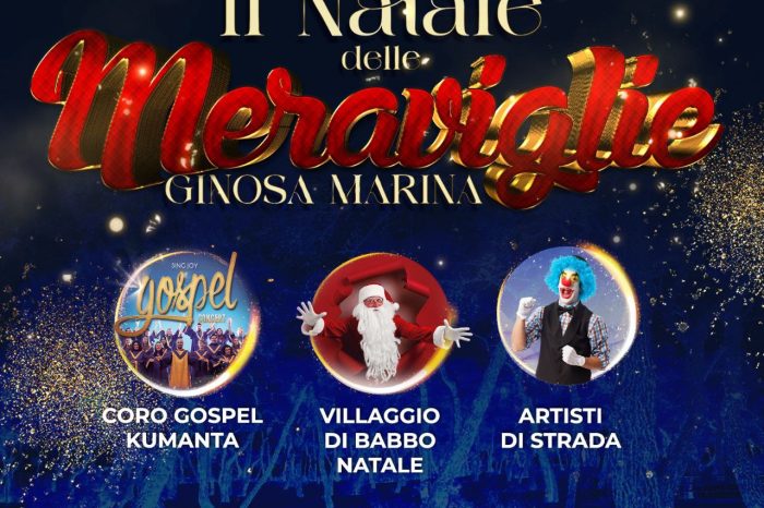 A Ginosa è Natale delle meraviglie: un mese di magia e spettacoli