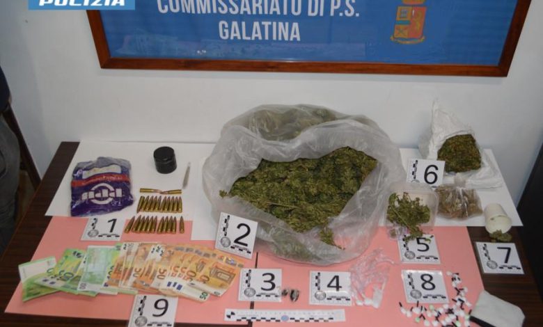 Operazione antidroga a Galatina