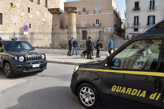 Guardia di Finanza di Taranto in azione: sostanze illecite sequestrate