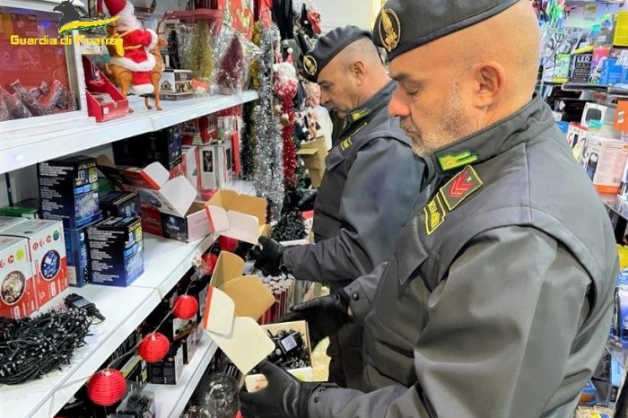 Operazione anticontraffazione: Guardia di Finanza Taranto sequestra 215.000 prodotti