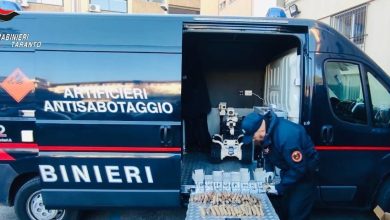 Taranto: maxi sequestro di artifizi pirotecnici