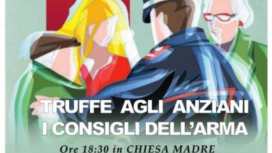 consigli dei carabinieri per prevenire truffe agli anziani