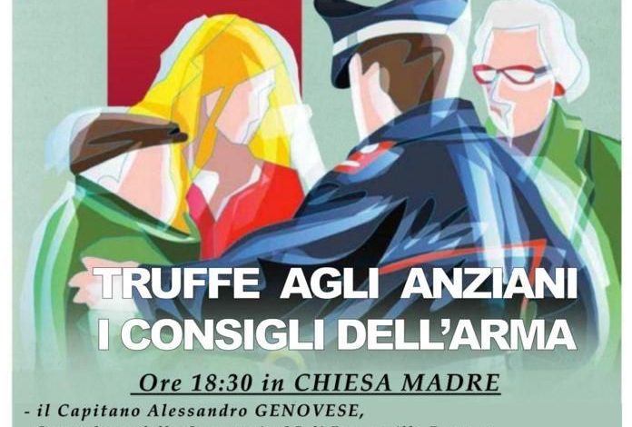 consigli dei carabinieri per prevenire truffe agli anziani