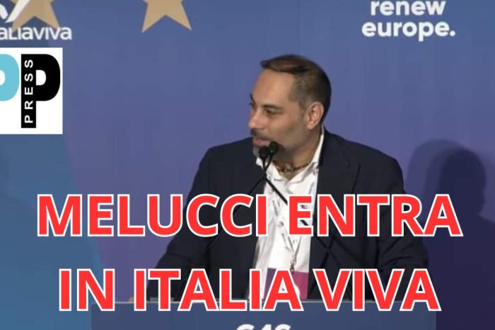 MELUCCI UFFICIALMENTE IN ITALIA VIVA: "COL SINDACO DI TARANTO VI SIETE PRESI UN PERSONAGGIO SCOMODO"