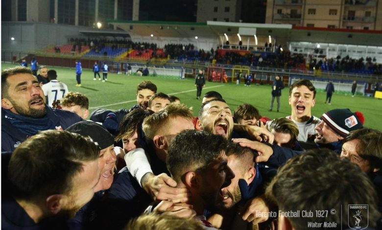 Il Taranto trionfa a Potenza: Una vittoria che prepara il derby (foto Walter Nobile)