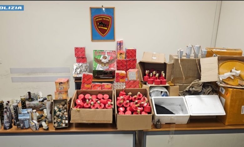 Gallipoli controlli fuochi d'artificio