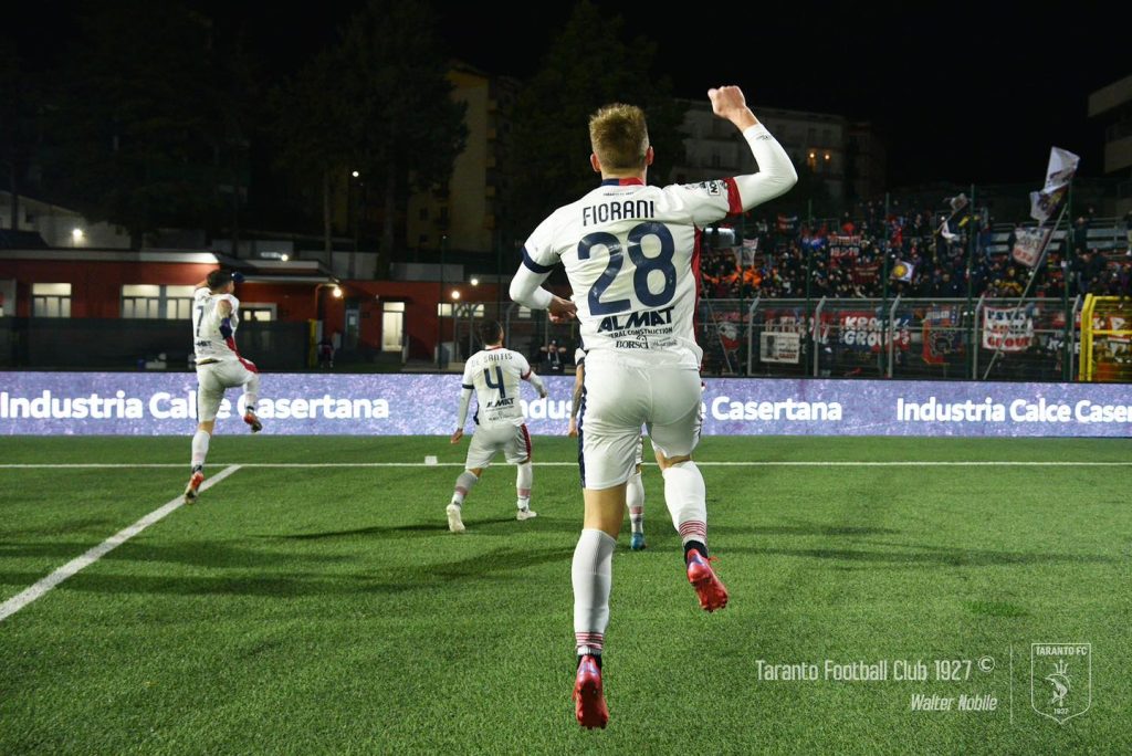 Potenza Taranto esultanza finale (foto Walter Nobile)