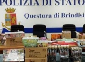 Massiccio sequestro giochi pirotecnici