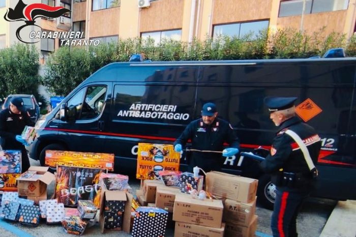 500 Kg di botti illegali sequestrati dai Carabinieri
