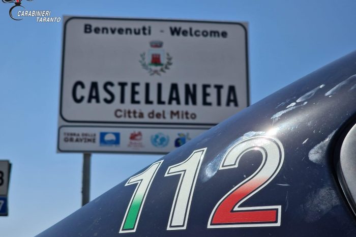 Tentato omicidio a Castellaneta: ventiduenne arrestato dai Carabinieri