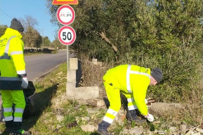 Pulizia dei cigli stradali in Provincia: inizia l'importante iniziativa dell'Amministrazione Provinciale di Taranto
