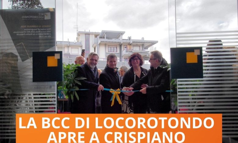 La BCC di Locorotondo apre una nuova filiale a Crispiano