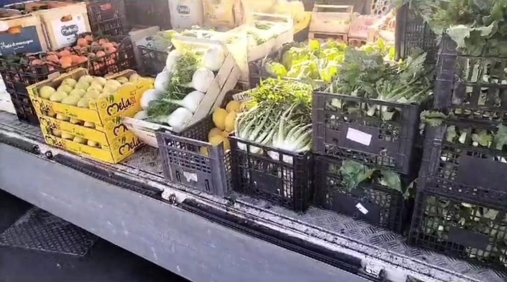 Sequestro camion di Frutta e verdura a Martina Franca