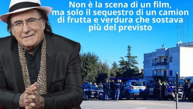 il sequestro di un camion di frutta e verdura che sostava più del previsto