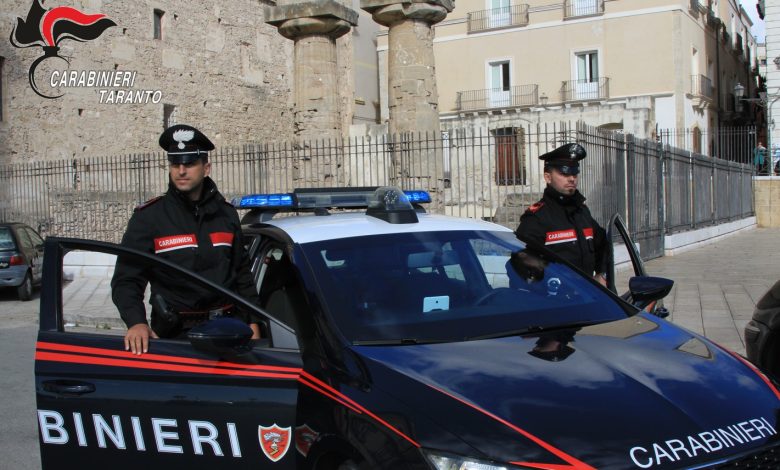 Taranto e Castellaneta Arresti dei Carabinieri