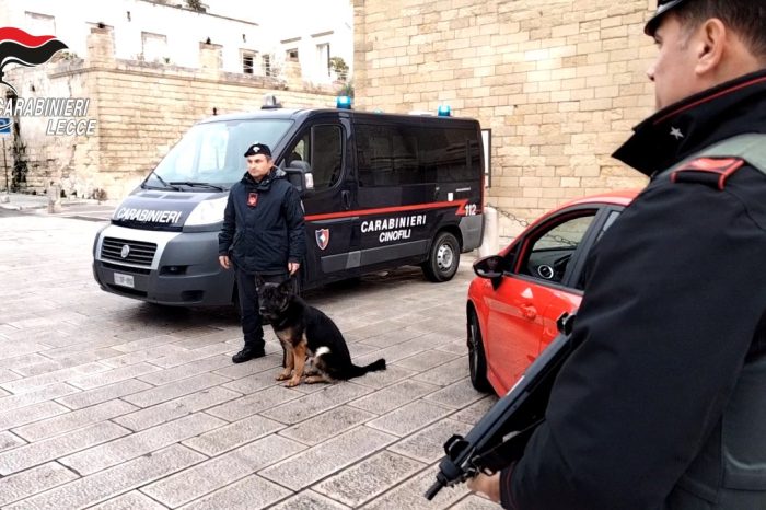 Carabinieri di Lecce: intensa attività durante il periodo natalizio