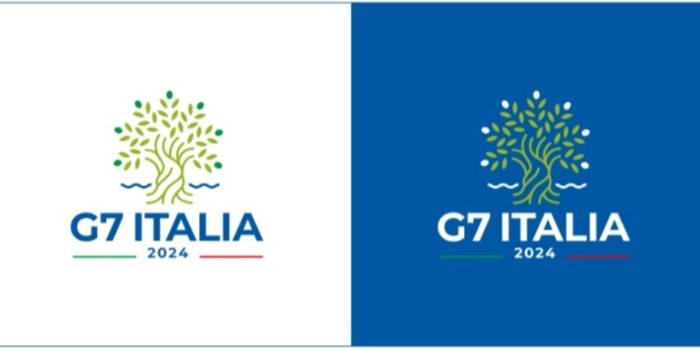 G7 2024 in Puglia - Giorgia Meloni presenta il logo