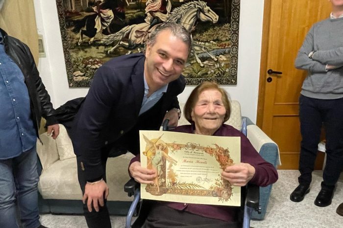 105 anni di saggezza e vitalità: Maria Mevoli, un simbolo di Monopoli