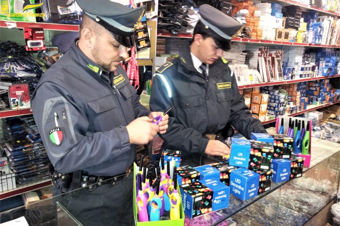 Guardia di Finanza: sequestrati 47 mila prodotti pericolosi a Taranto e provincia