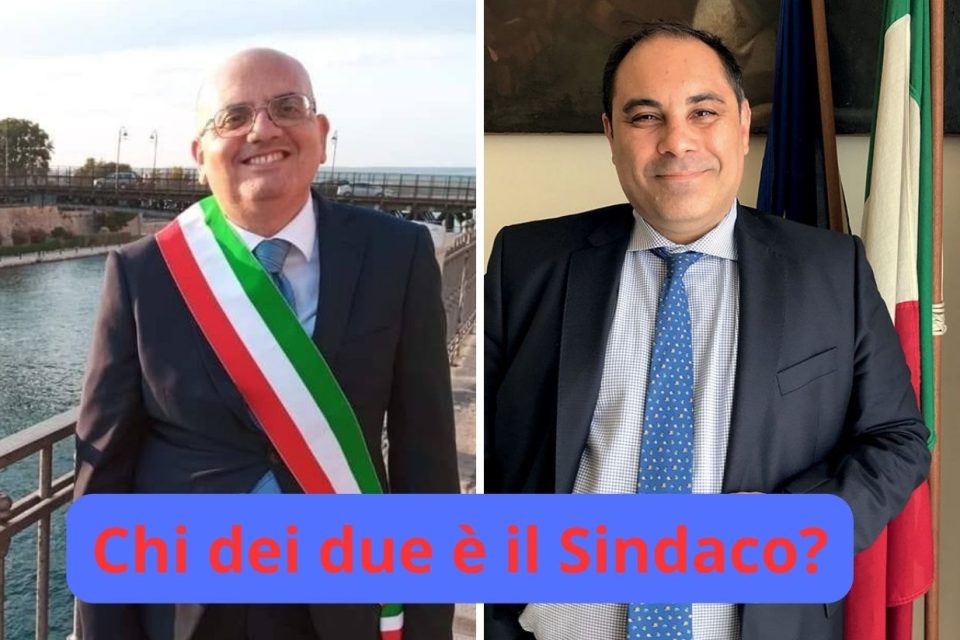 Luigi Abbate ed il sindaco Rinaldo Melucci. Chi dei due è il Sindaco?